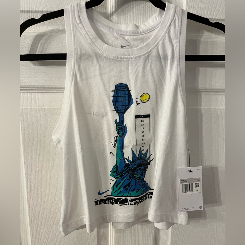 Nike USA Tennis Crop Racerback Tank